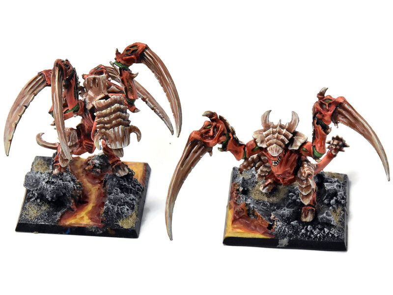 Games Workshop CHAOS DAEMONS 2 Chaos Spawns #1 Converted Tyranids METAL
