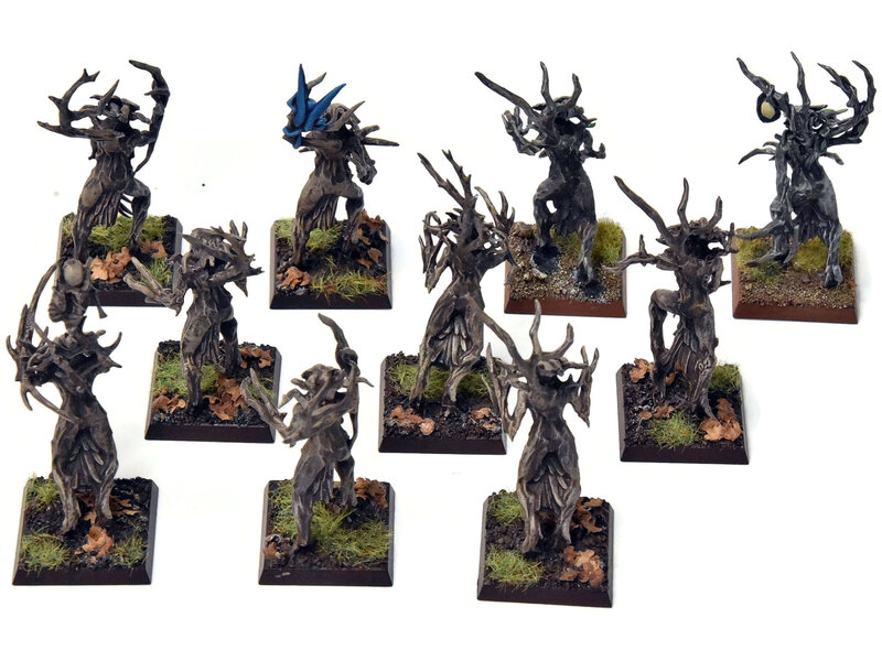 Games Workshop WOOD ELVES 10 Dryads #2 PRO PAINTED Warhammer Fantasy