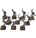 Games Workshop WOOD ELVES 10 Dryads #2 PRO PAINTED Warhammer Fantasy