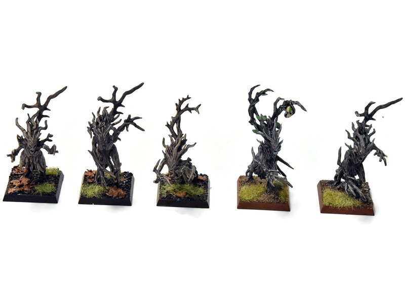 Games Workshop WOOD ELVES 10 Dryads #2 PRO PAINTED Warhammer Fantasy