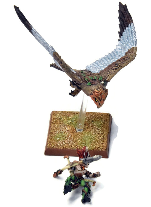 WOOD ELVES Warhawk Rider #4 PRO PAINTED METAL Warhammer Fantasy