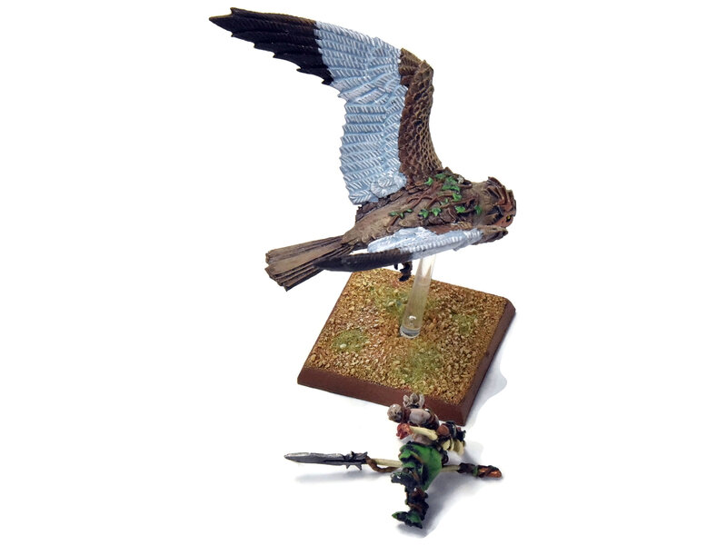 Games Workshop WOOD ELVES Warhawk Rider #4 PRO PAINTED METAL Warhammer Fantasy