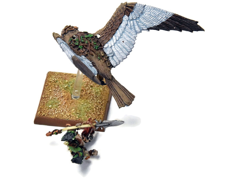 Games Workshop WOOD ELVES Warhawk Rider #4 PRO PAINTED METAL Warhammer Fantasy