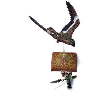 WOOD ELVES Warhawk Rider #5 PRO PAINTED METAL Warhammer Fantasy
