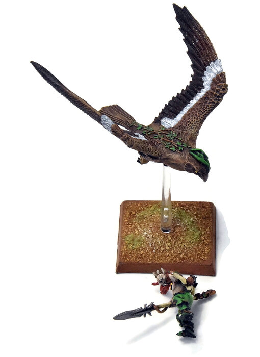 WOOD ELVES Warhawk Rider #5 PRO PAINTED METAL Warhammer Fantasy