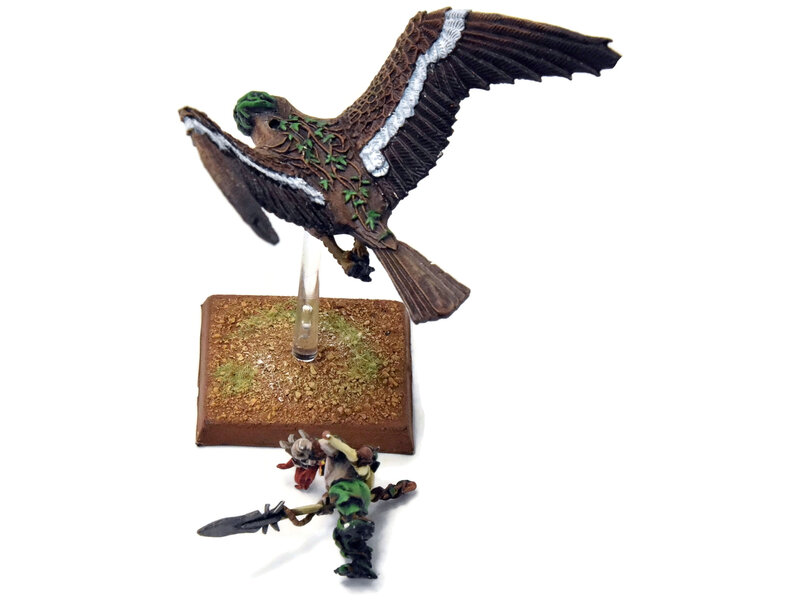 Games Workshop WOOD ELVES Warhawk Rider #5 PRO PAINTED METAL Warhammer Fantasy