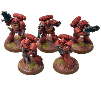 BLOOD ANGELS 5 Primaris Intercessors #3 WELL PAINTED Warhammer 40K