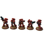 Games Workshop BLOOD ANGELS 5 Primaris Intercessors #3 WELL PAINTED Warhammer 40K