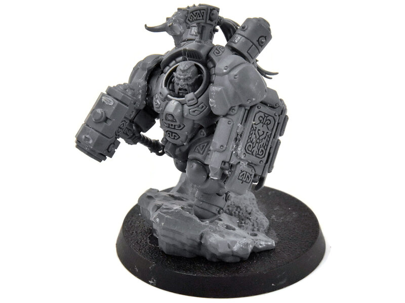 Games Workshop LEAGUES OF VOTANN Einhyr Champion #1 Warhammer 40K Badly Glue
