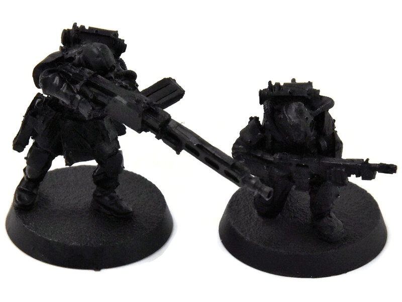 Games Workshop CHAOS SPACE MARINES Renegade Militia Heavy Stabber Team #2 40K Forge World