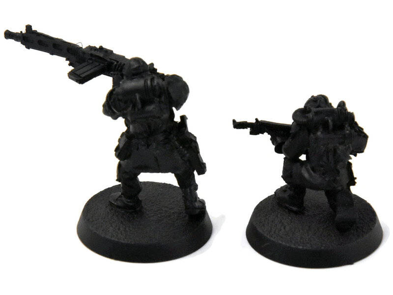 Games Workshop CHAOS SPACE MARINES Renegade Militia Heavy Stabber Team #2 40K Forge World
