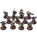 Games Workshop CHAOS SPACE MARINES 12 Chaos Legionnaries #2 Some Converted Warhammer 40K