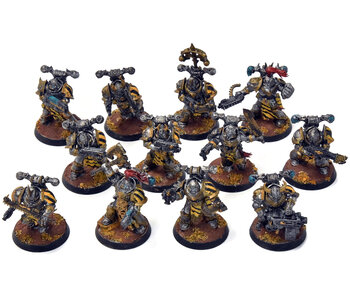 CHAOS SPACE MARINES 12 Chaos Legionnaries #2 Some Converted Warhammer 40K