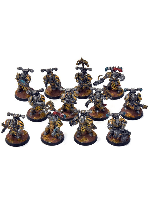 CHAOS SPACE MARINES 12 Chaos Legionnaries #2 Some Converted Warhammer 40K