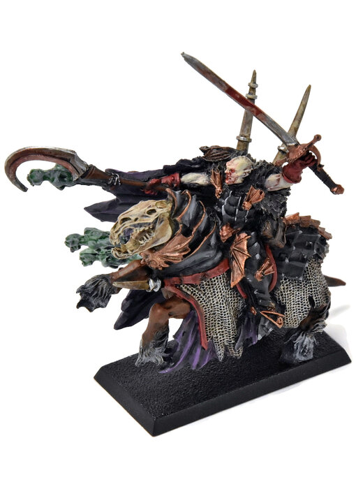 VAMPIRE COUNTS Mannfred Von Carstein Mounted #2 WELL PAINTED Warhammer 40K