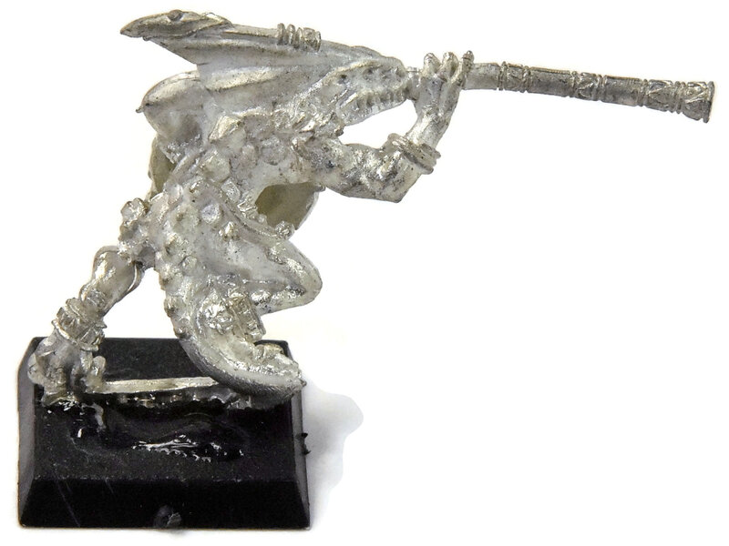 Games Workshop SERAPHON Skink Warchief With Blowpipe #1 METAL Sigmar