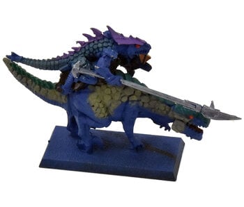 LIZARDMEN Saurus Cold One Knight #6 METAL Fantasy