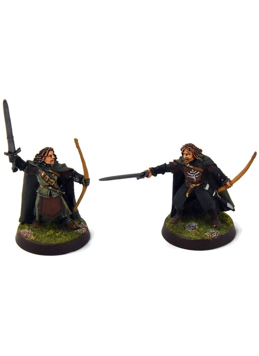MIDDLE-EARTH Faramir & Damrod Ithilien METAL PRO PAINTED LOTR