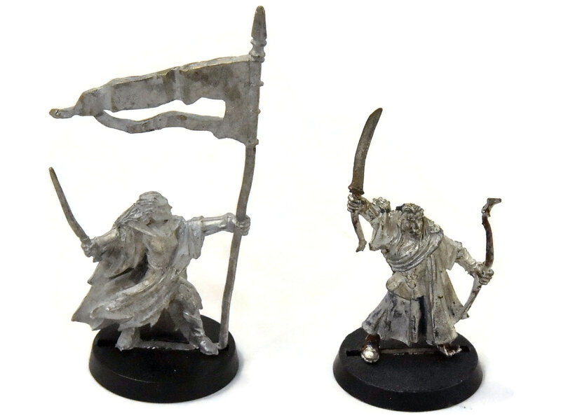 Games Workshop MIDDLE-EARTH 2 Wood Elves Command #1 METAL LOTR