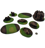 WARHAMMER WARGAMING Scenery Rocks Custom Foam