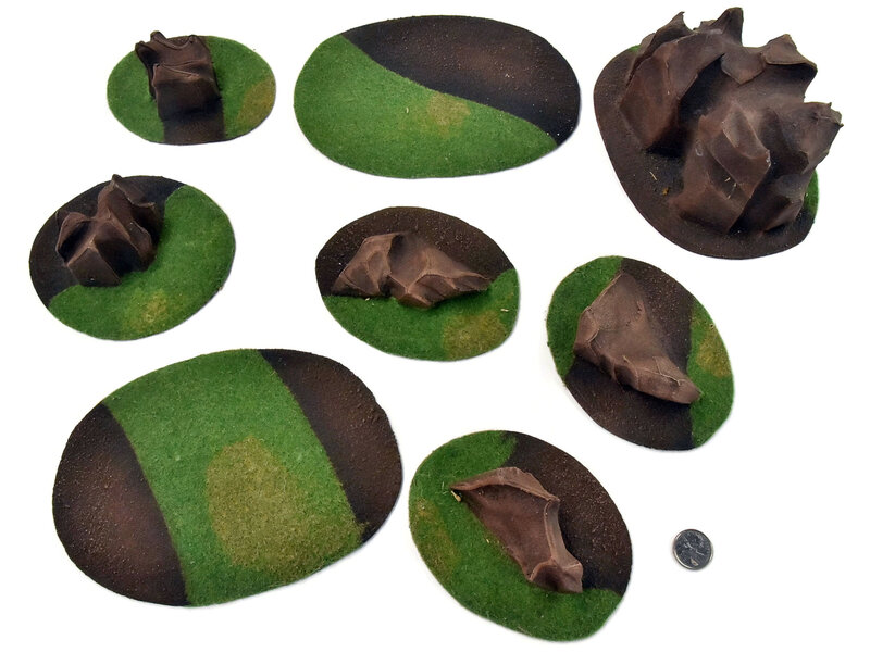 WARHAMMER WARGAMING Scenery Rocks Custom Foam
