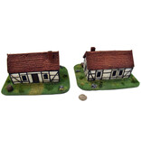 Games Workshop WARGAMING Scenery Terrain 2 Houses #1