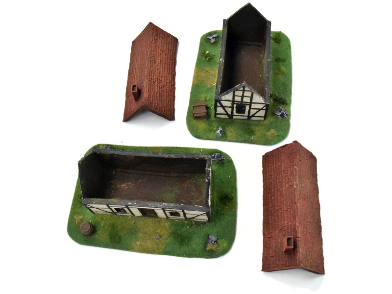 Games Workshop WARGAMING Scenery Terrain 2 Houses #1