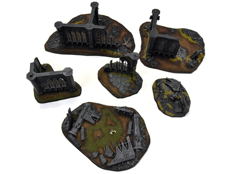 Games Workshop FANTASY SCENERY Gothic Scenery #1 WELL-PAINTED