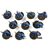Games Workshop SERAPHON 10 Saurus Warriors #1 WELL PAINTED Sigmar