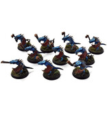 Games Workshop SERAPHON 10 Saurus Warriors #1 WELL PAINTED Sigmar