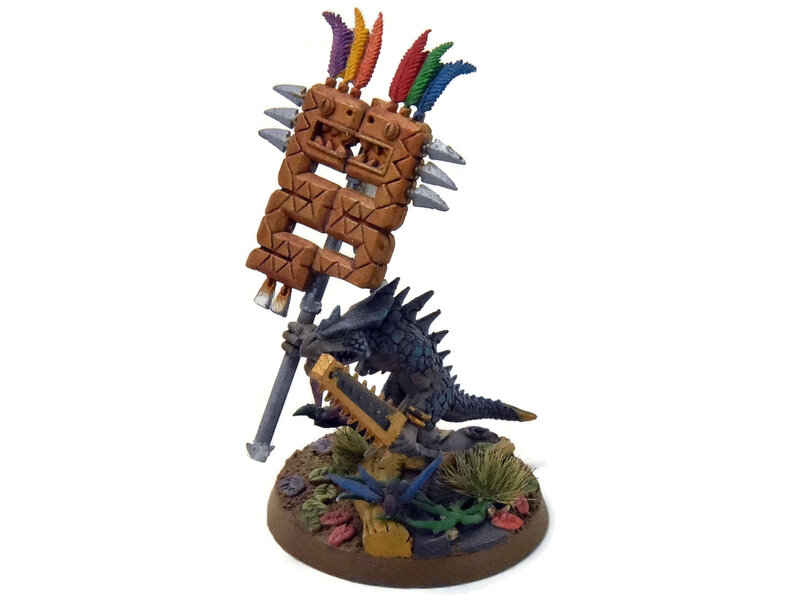 Games Workshop SERAPHON Saurus Astrolith Bearer #1 Converted Sigmar