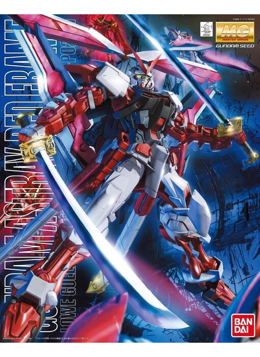 Bandai MG 1/100 Gundam Astray Red Frame Custom Gundam SEED Astray