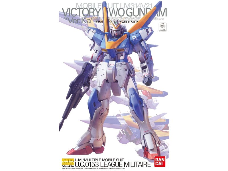 Bandai Bandai MG 1/100 V2 Gundam (Ver. Ka) Victory Gundam