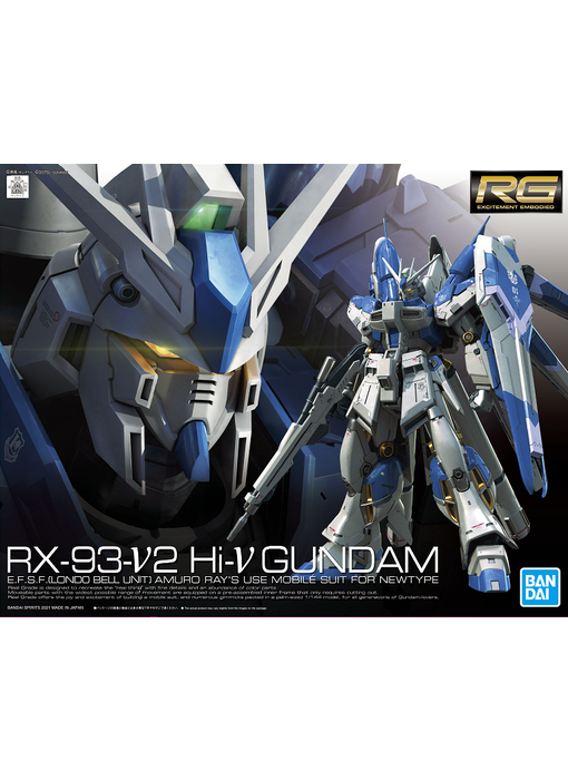 Bandai RG 1/144 Hi-v GUNDAM