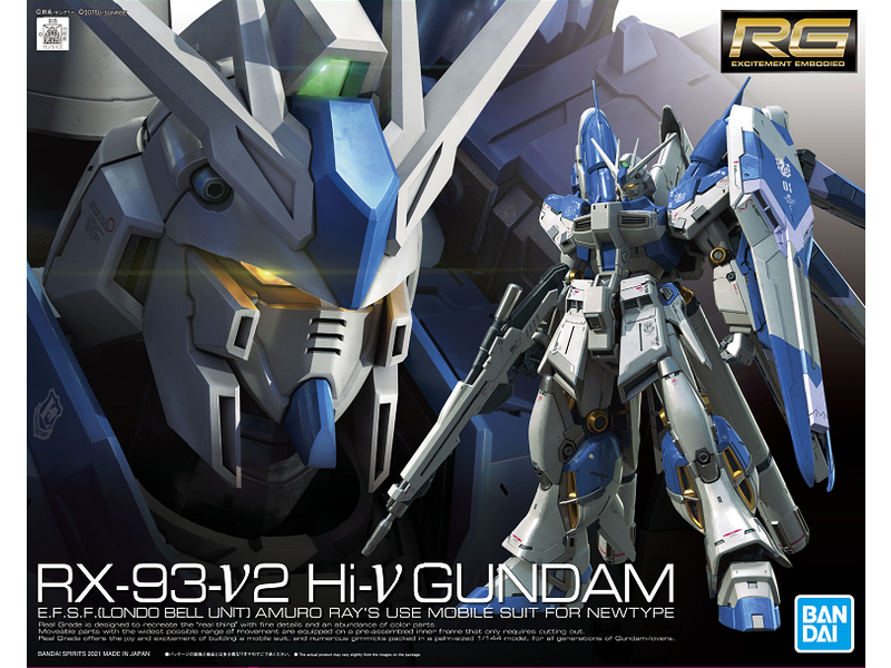 Bandai Bandai RG 1/144 Hi-v GUNDAM