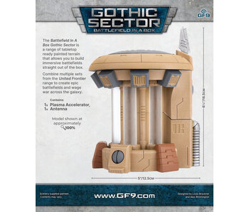 Battlefield In A Box - Gothic Sector United Frontier Plasma Accelerator