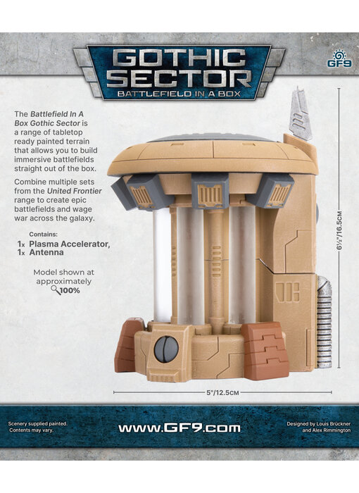 Battlefield In A Box - Gothic Sector United Frontier Plasma Accelerator