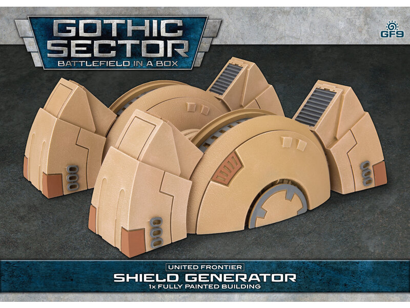 Battlefield in a Box Battlefield In A Box - Gothic Sector United Frontier Shield Generator