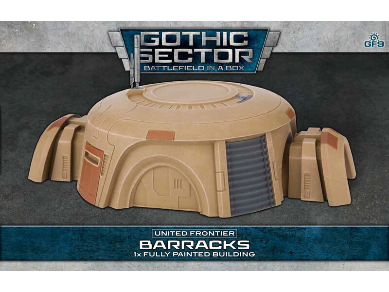 Battlefield in a Box Battlefield In A Box - Gothic Sector United Frontier Barracks