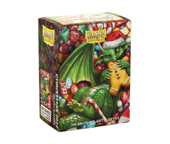 Dragon Shield Sleeves Brushed Art Christmas 2024 (100)