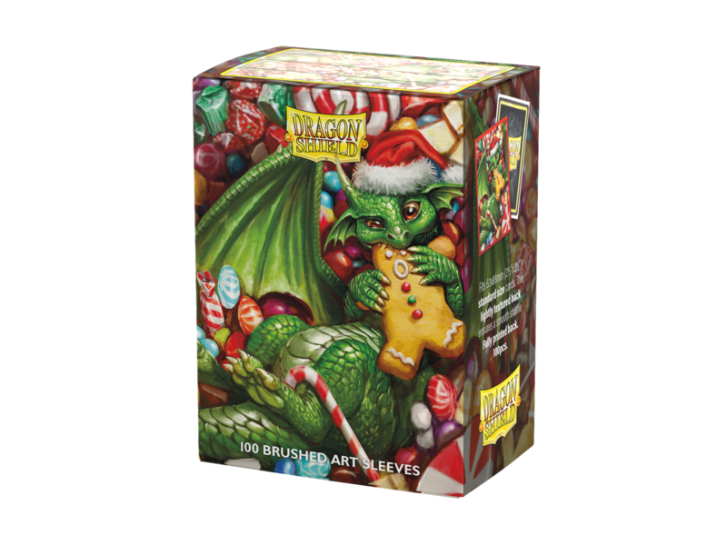 Dragon Shield Sleeves Brushed Art Christmas 2024 100ct