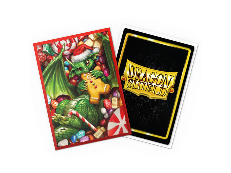 Dragon Shield Sleeves Brushed Art Christmas 2024 100ct