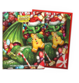 Dragon Shield Sleeves Brushed Art Christmas 2024 100ct