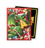 Dragon Shield Sleeves Brushed Art Christmas 2024 100ct