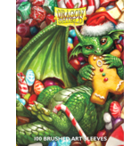 Dragon Shield Sleeves Brushed Art Christmas 2024 100ct