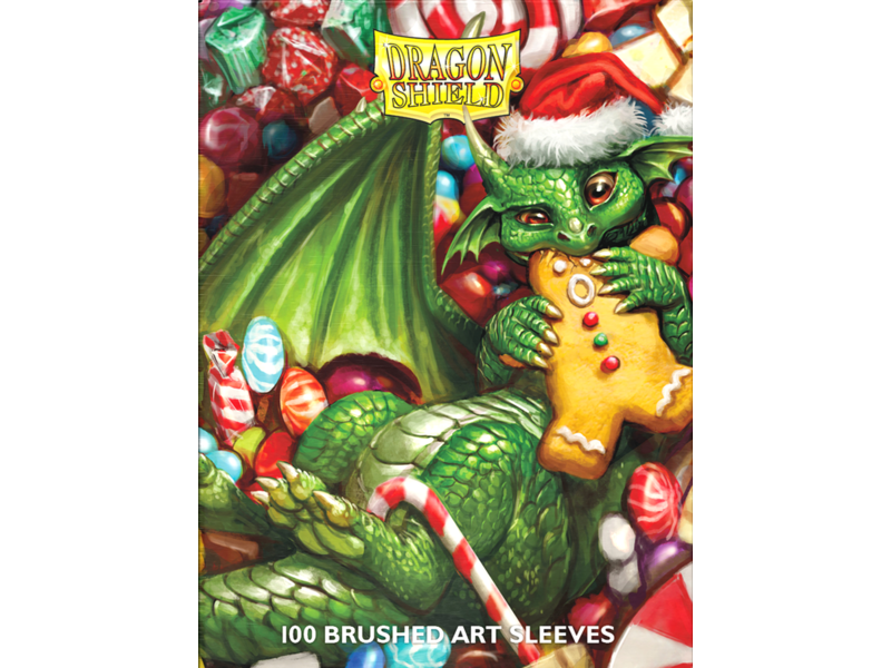 Dragon Shield Sleeves Brushed Art Christmas 2024 100ct