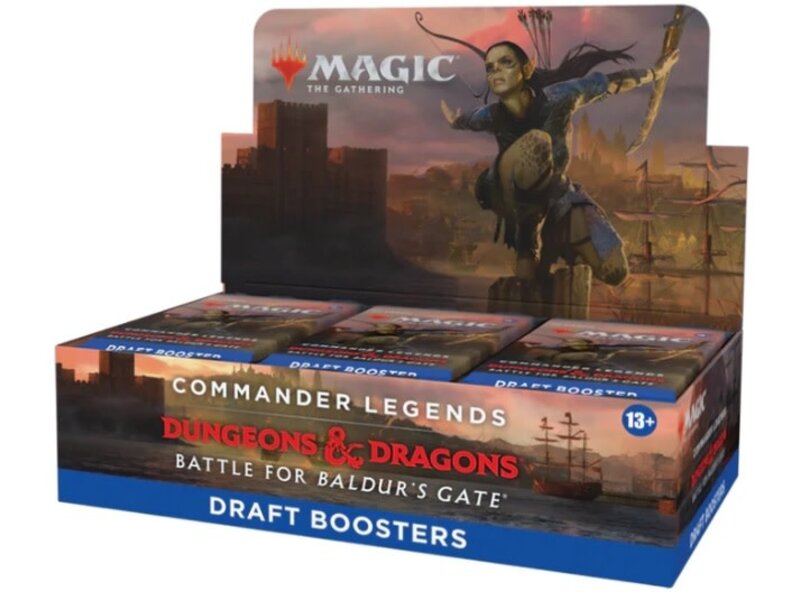 Magic The Gathering MTG - Draft Boosters Box - Commander Legends - Battle for Baldur's Gate