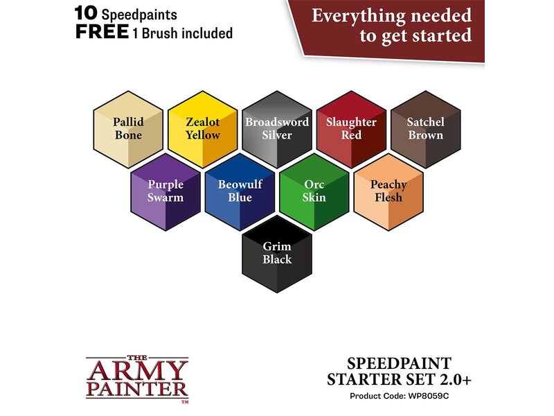 The Army Painter Warpaints - Speedpaint Starter Set 2.0