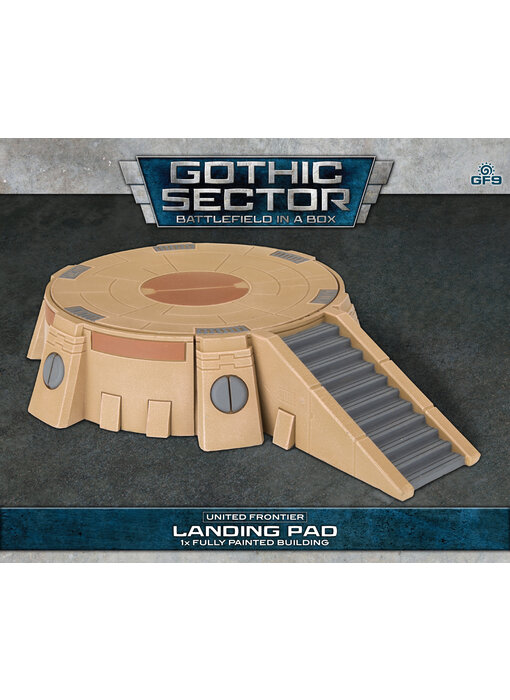 Battlefield In A Box - Gothic Sector United Frontier Landing Pad