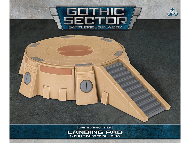 Battlefield in a Box Battlefield In A Box - Gothic Sector United Frontier Landing Pad